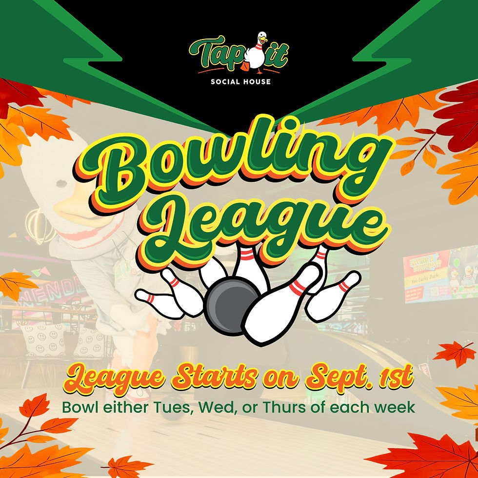 Fall Tap It  Adult Duckpin League
