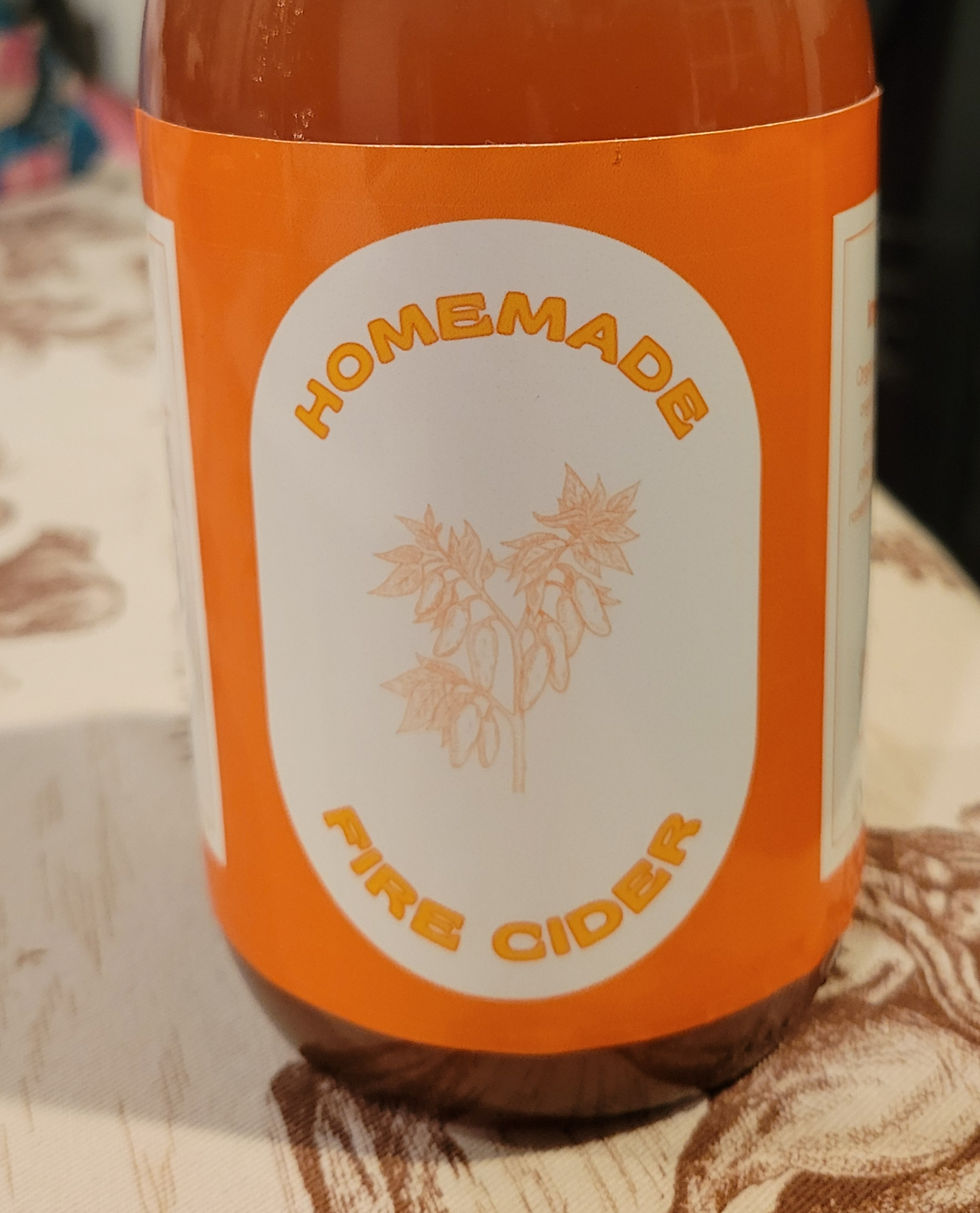 Homemade Fire Cider