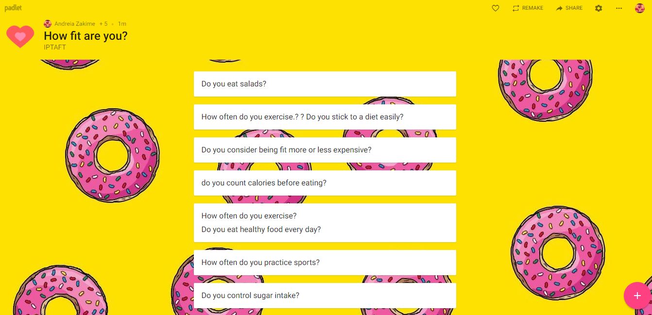 padlet questions