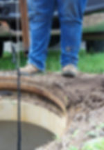 Underground utility line inspection