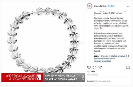 Anna's Darling jewellery