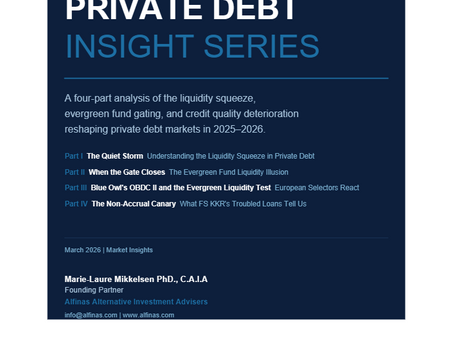 Private Credit: The Ticking Time Bomb Inside "Evergreen" Funds?