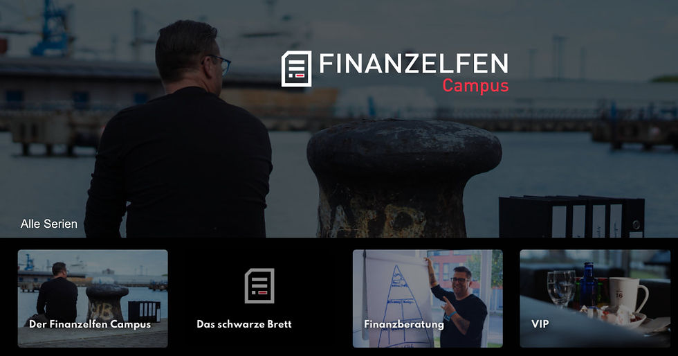 Finanzelfen Campus-Streamingplattform für finanzielle Bildung
