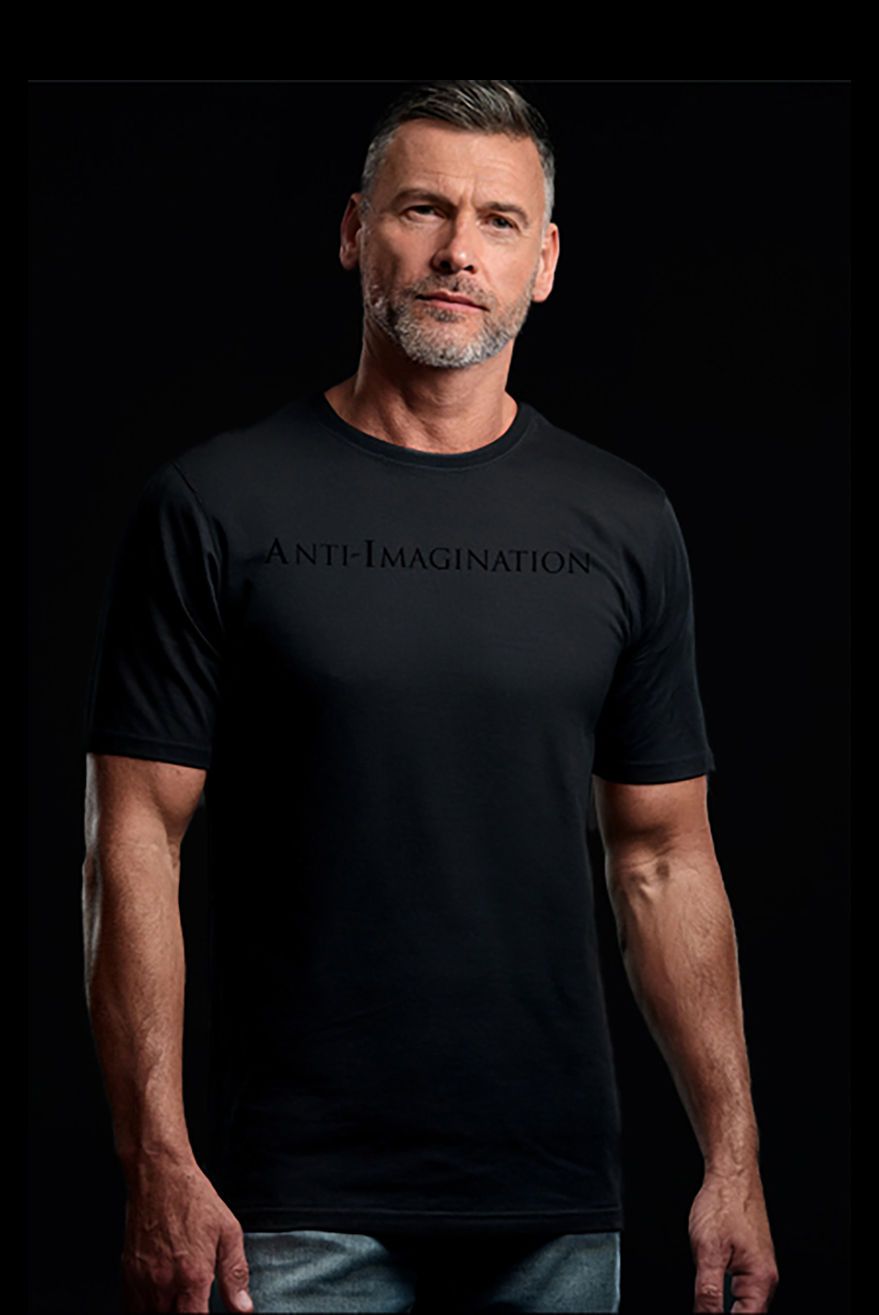 AI Black on Black T shirt