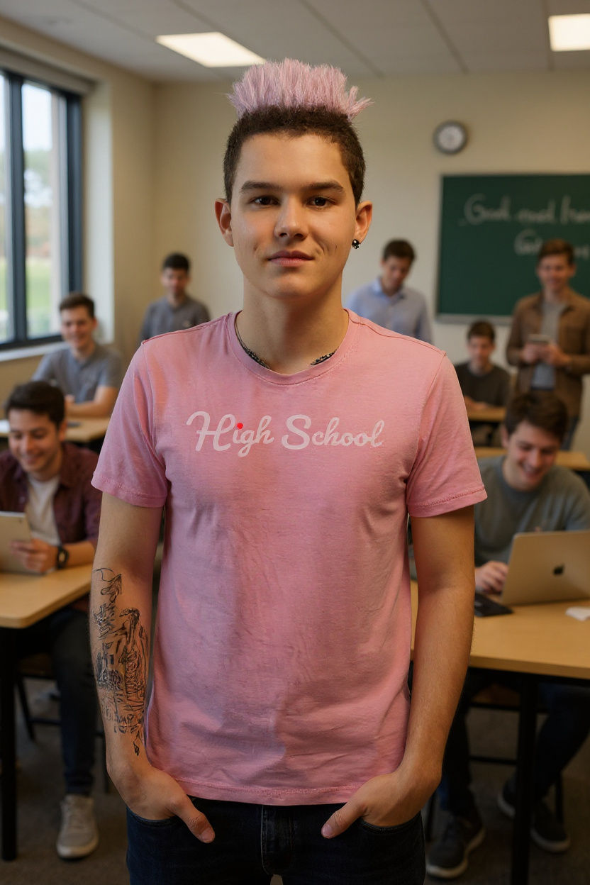 Thumbnail: AI Blush Riot T shirt