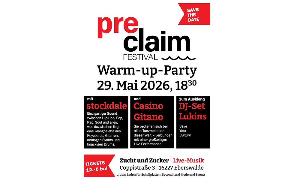 Preclaim Warm Up Party
