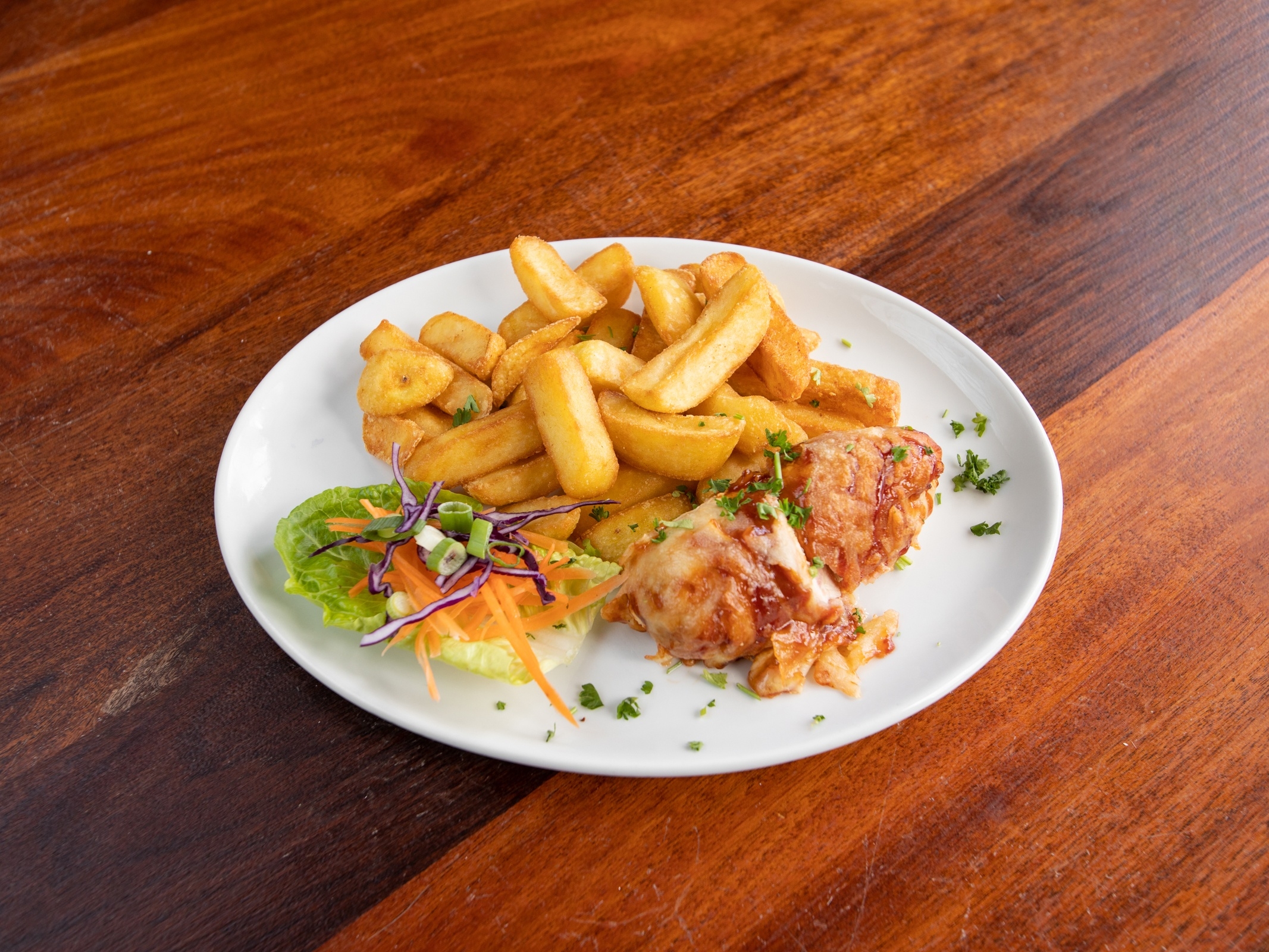 Arranged Food and Objects