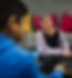 Therapist listening to a young person at bMindful therapy room