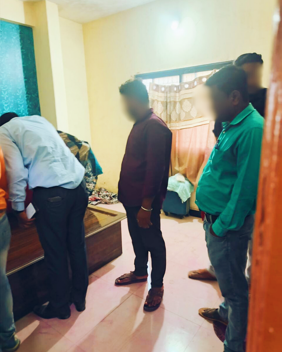 Collecting evidence from the lodge