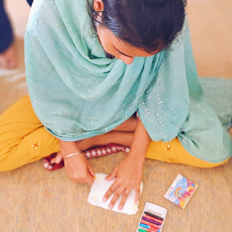 Shabana Completes a Beauty Course