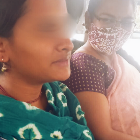 zarine has a baby and is anxious about her future