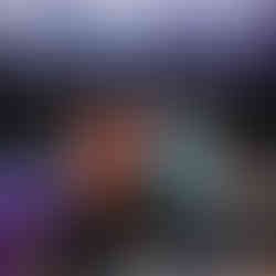 two people with icees at imax theater