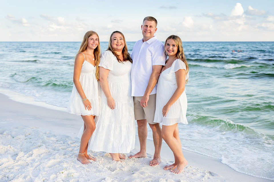 family at rosemary beach florida having family portraits by seagrove studios