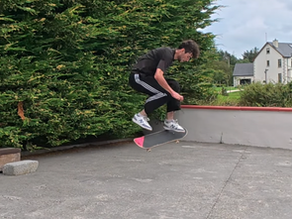 Donegal native and flip trick Übermensch Jamie Griffin has challenged himself to land 1000 flatground tricks - no bonelesses, no grabs, no no-complies - and over the course of a handful of sessions, has authoritatively hammered out the first 100 with apparent ease.