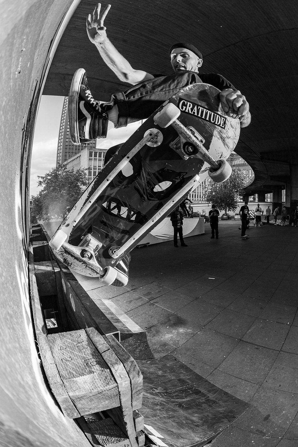 Nick Binnington - Judo tailblock. Photo: Mike.