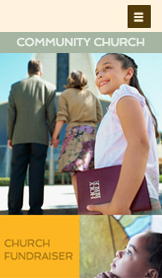 Samfund & uddannelse hjemmesideskabeloner – Lokal kirke