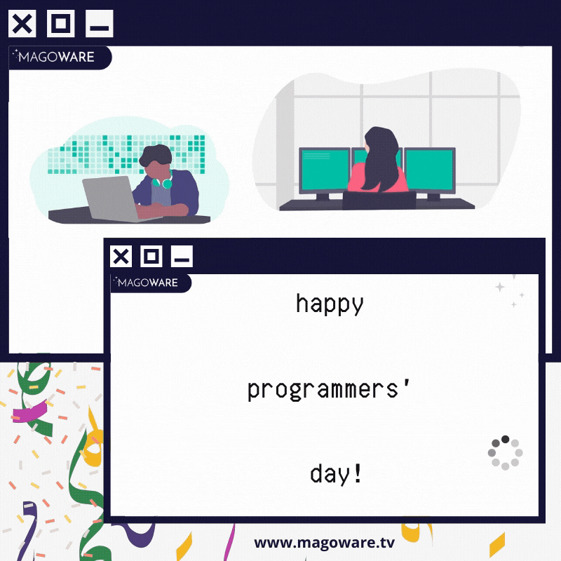 Happy programmer's 256 day by MAGOWARE! 