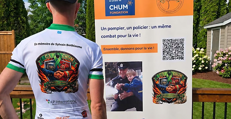 «C’est ce qu’il aurait voulu»: il veut relever un défi à vélo pour son père décédé d’un cancer rare et agressif