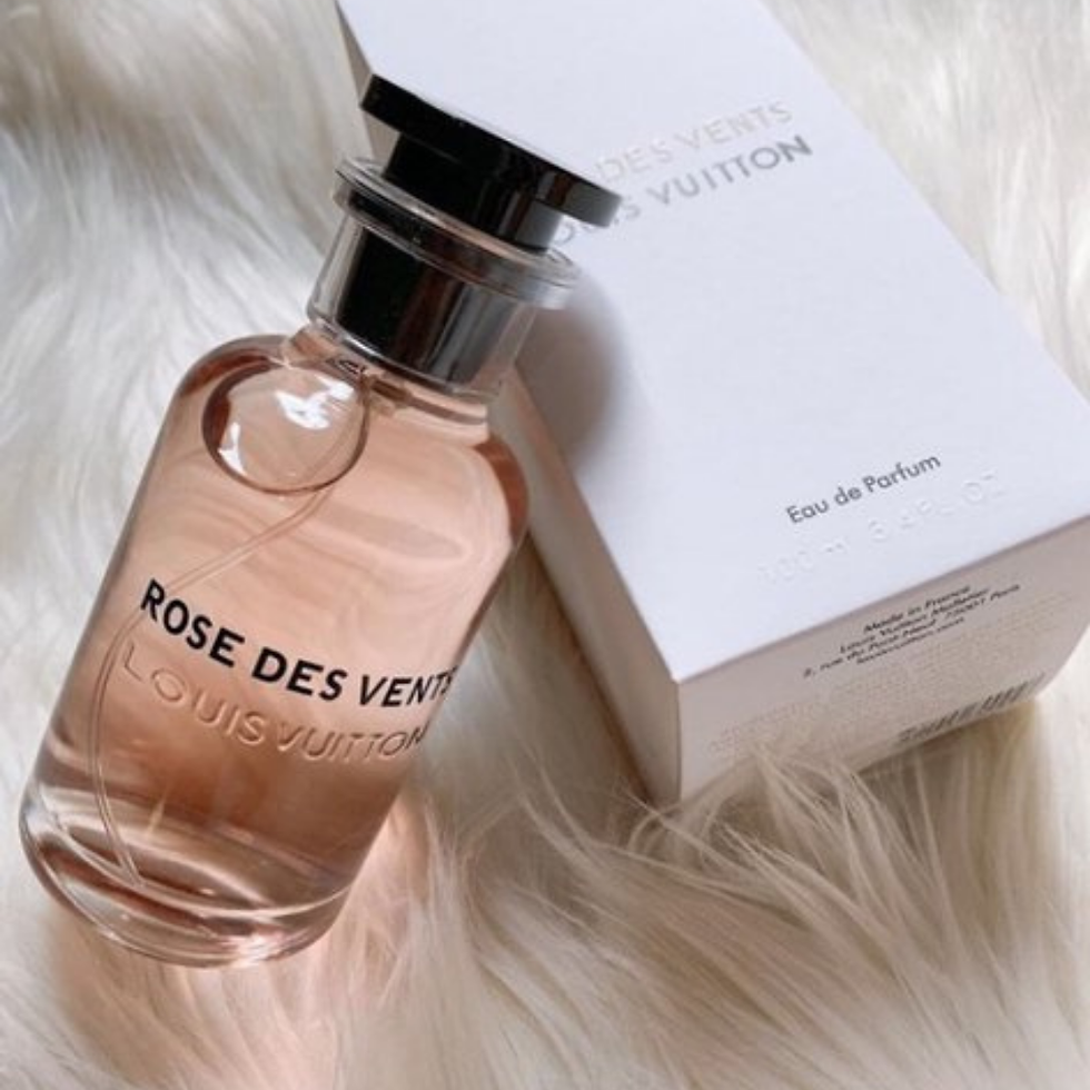 Louis Vuitton ROSE DES VENTS EDP 100ml ladies' perfume bottle.