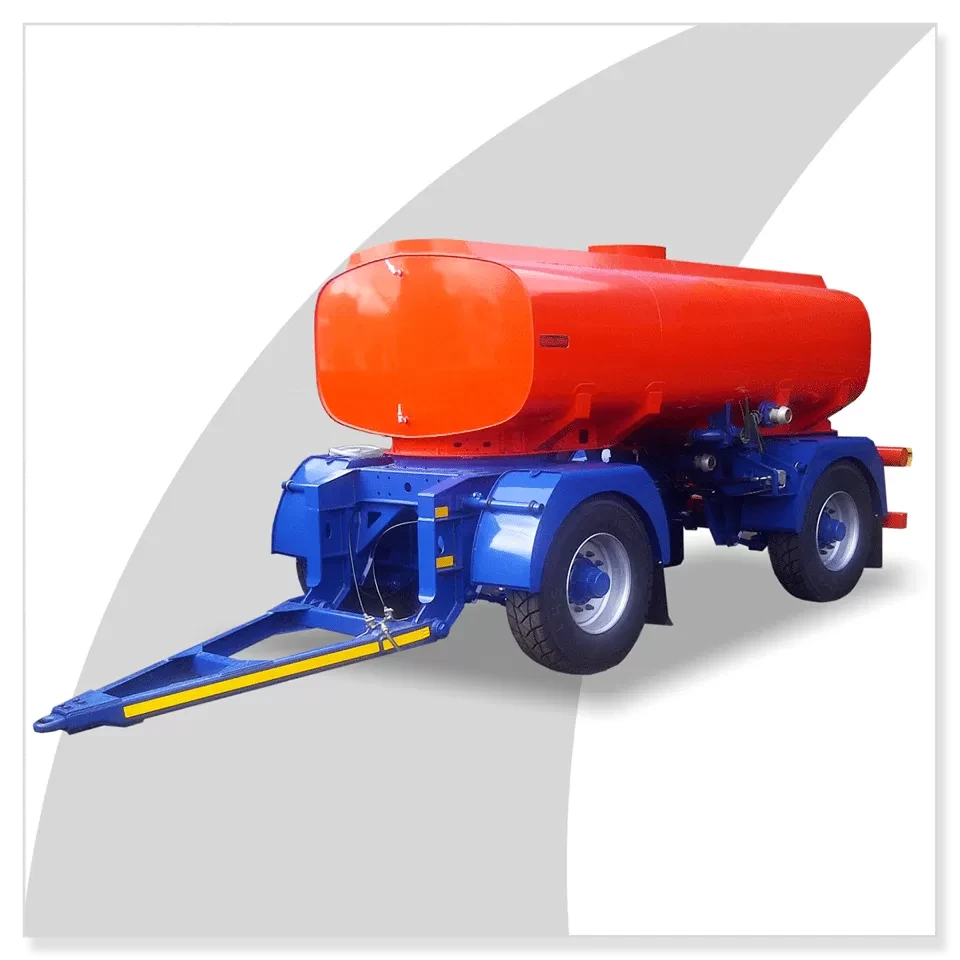 Roadhog Trailers Water Tanker - Side view with tank. - Main Photo