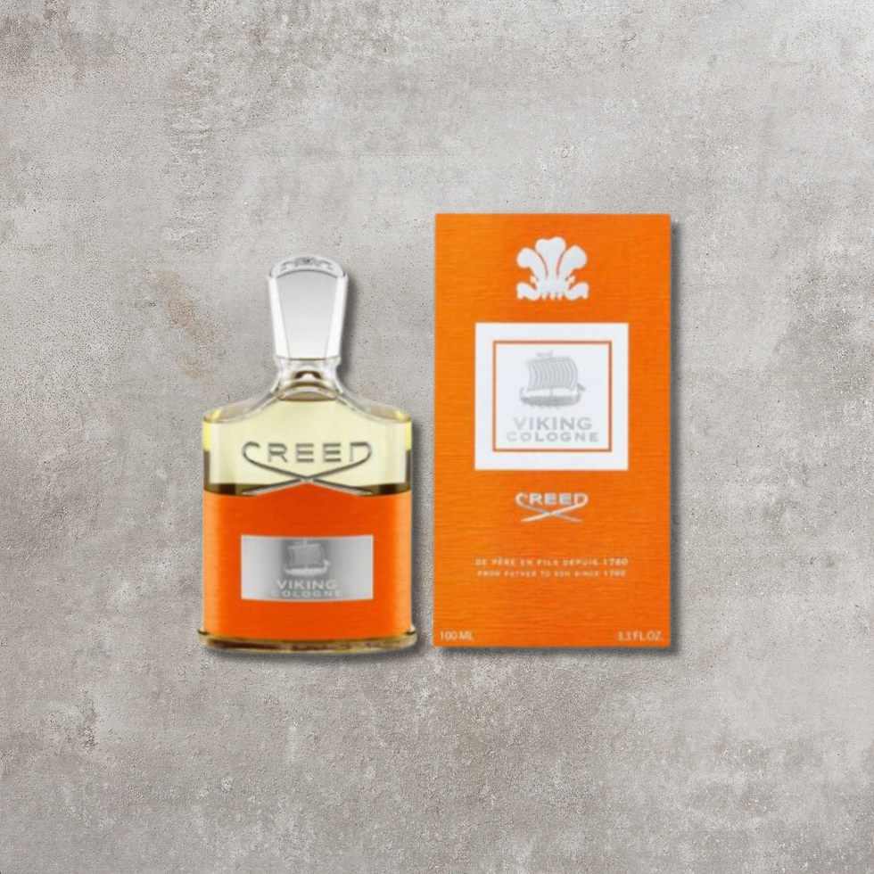 Creed Viking Cologne 100ml men's perfume bottle.