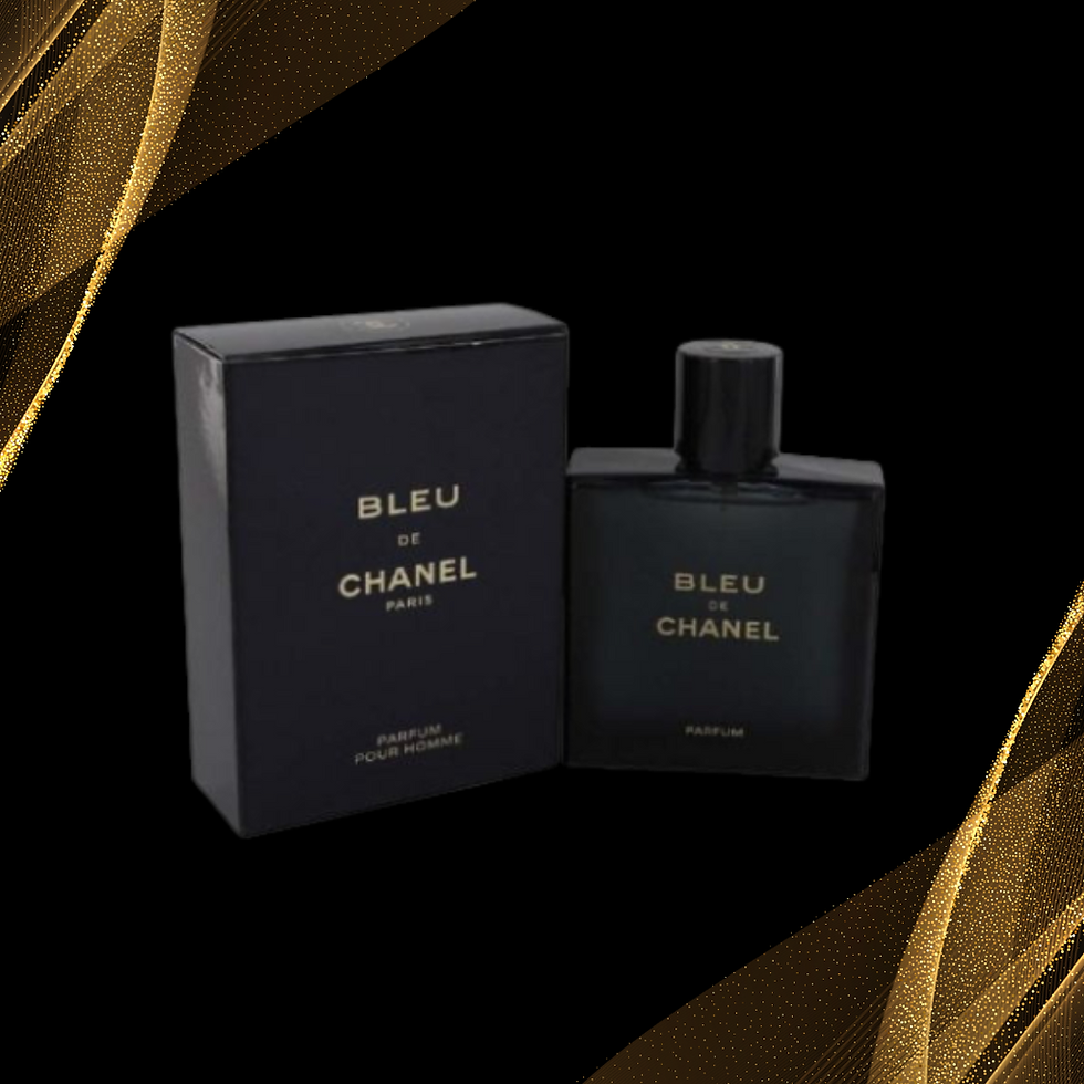 Chanel De Bleu PARFUM Pour Homme 100ml men's perfume bottle.
