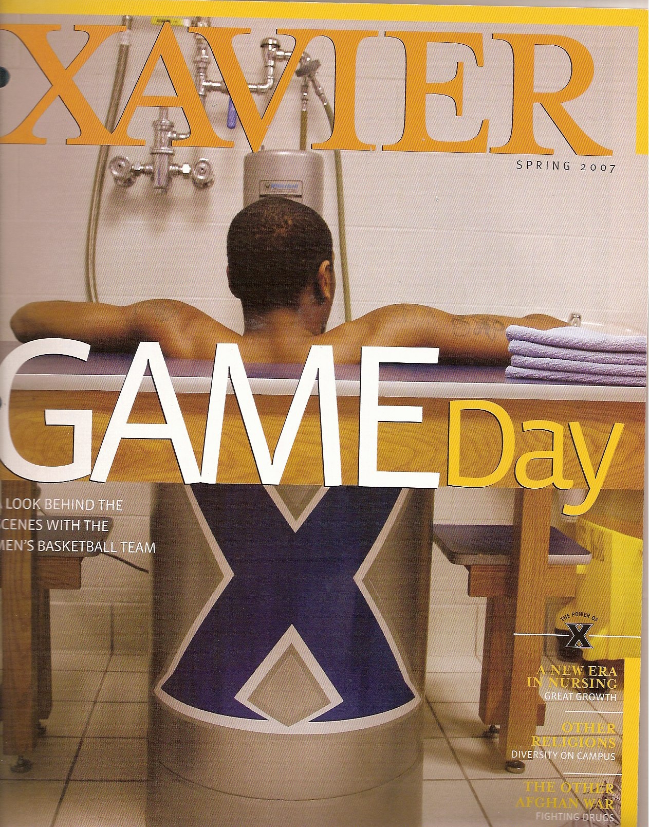 Xavier magazine covers