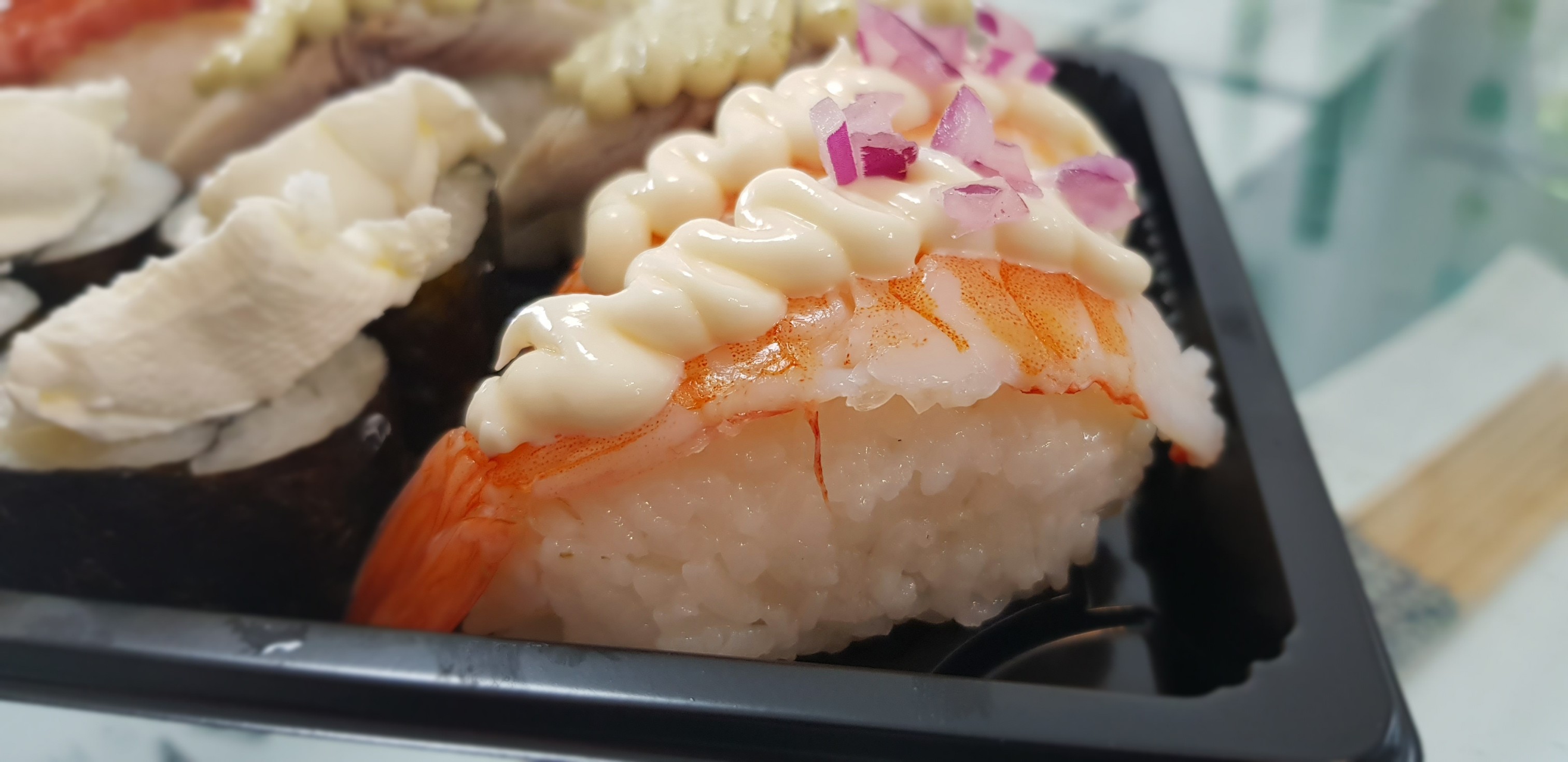 LANGOSTINO CON CREMA DE YUZU