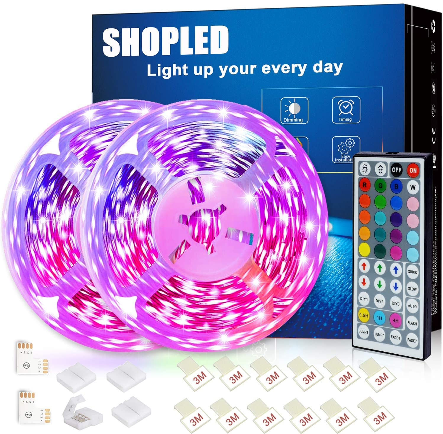 Tiras LED 5050 de 10 metros y 5 metros