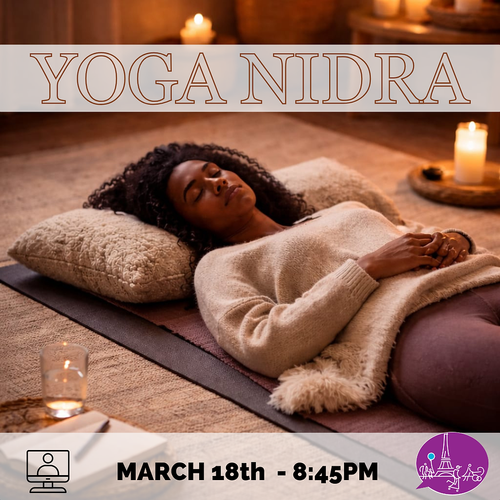 You're invited to pause and rest