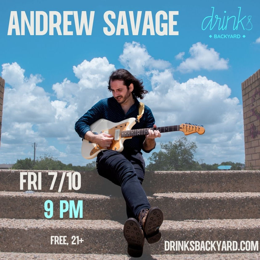 LIVE MUSIC: ANDREW SAVAGE