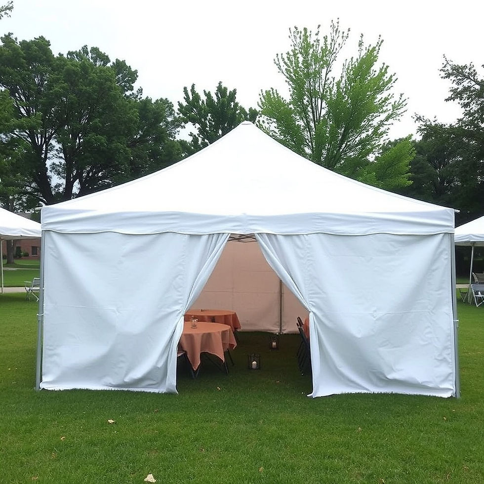 If you’re hosting an outdoor event, a tent rental can give you peace of mind. Rain or shin