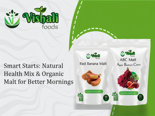 Smart Starts: Natural Health Mix & Organic Malt for Better Mornings