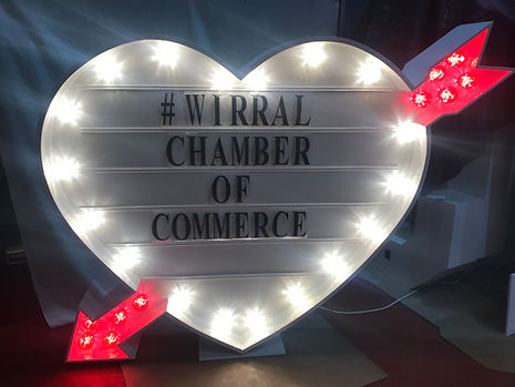 Bespoke wedding message sign