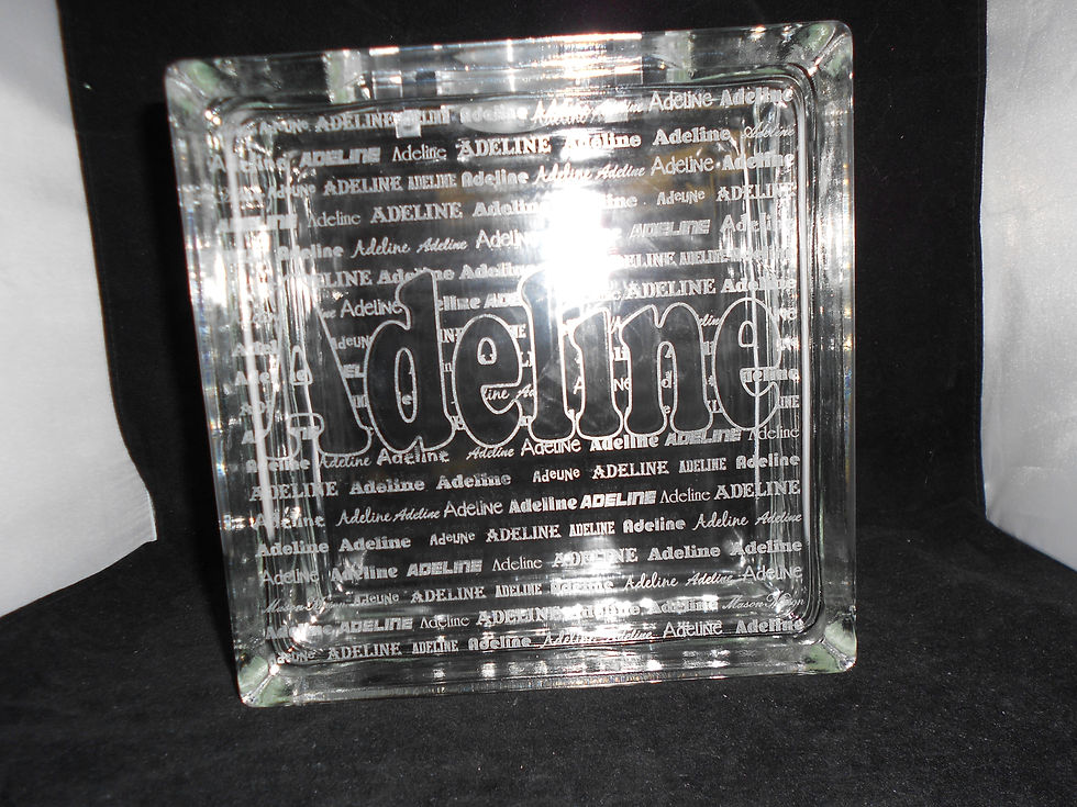 Thumbnail: PERSONALIZED GLASS BANKS