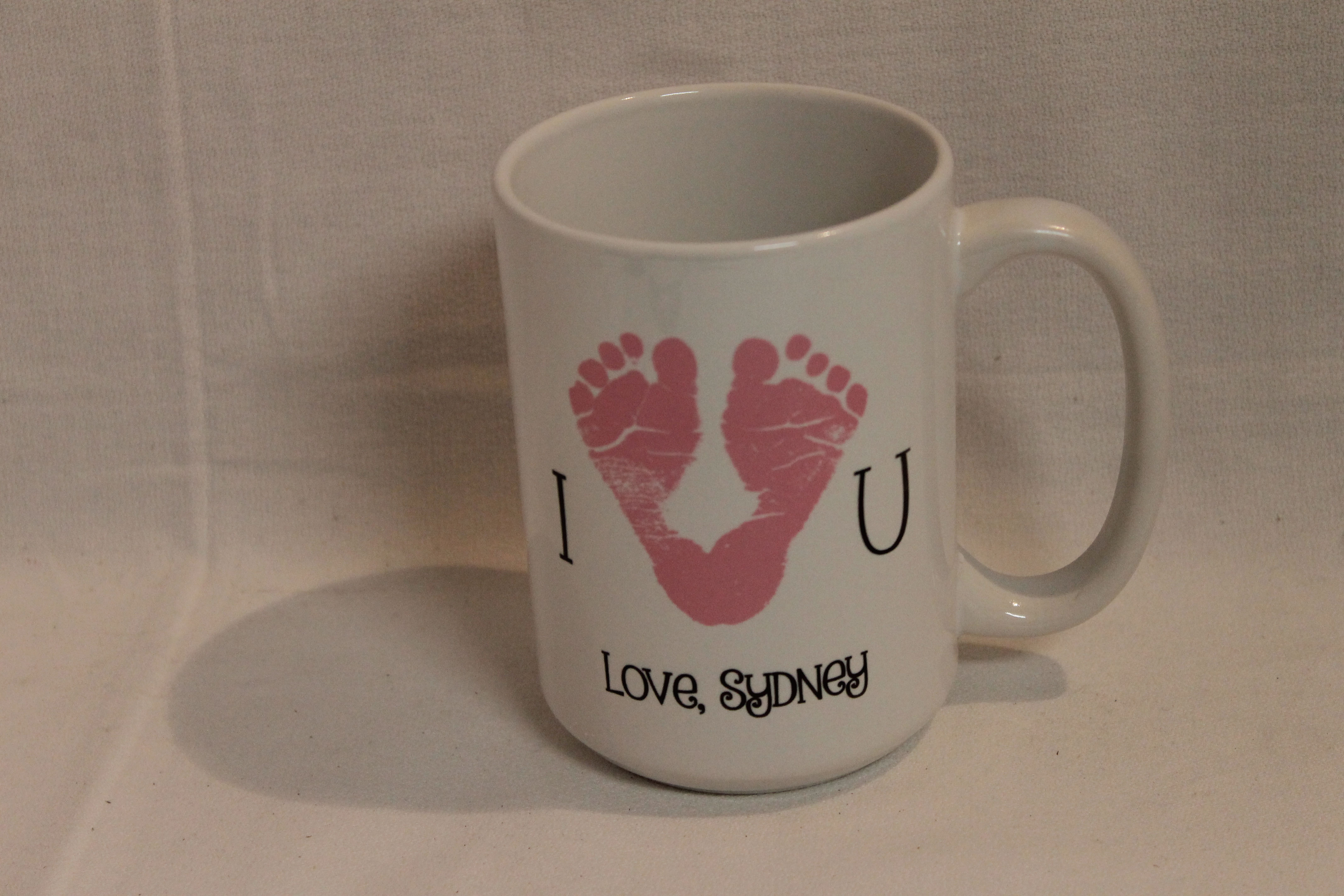 Baby Feet Coffee Cup - Sublimated