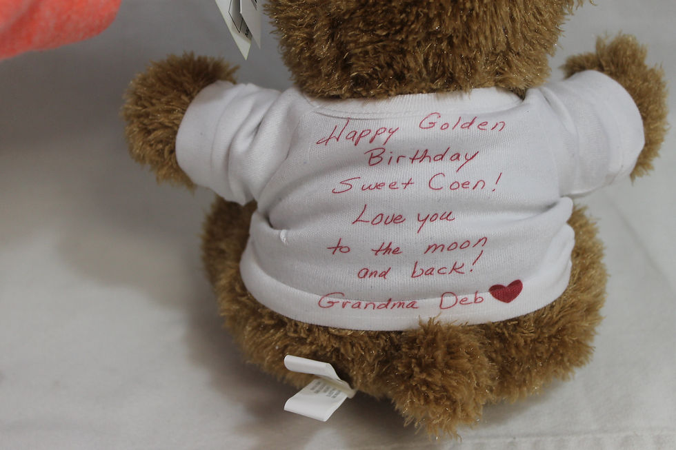 Thumbnail: PERSONALIZED TEDDY BEAR