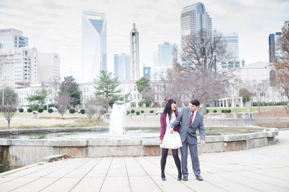 Bianca & Carsie Courthouse Wedding