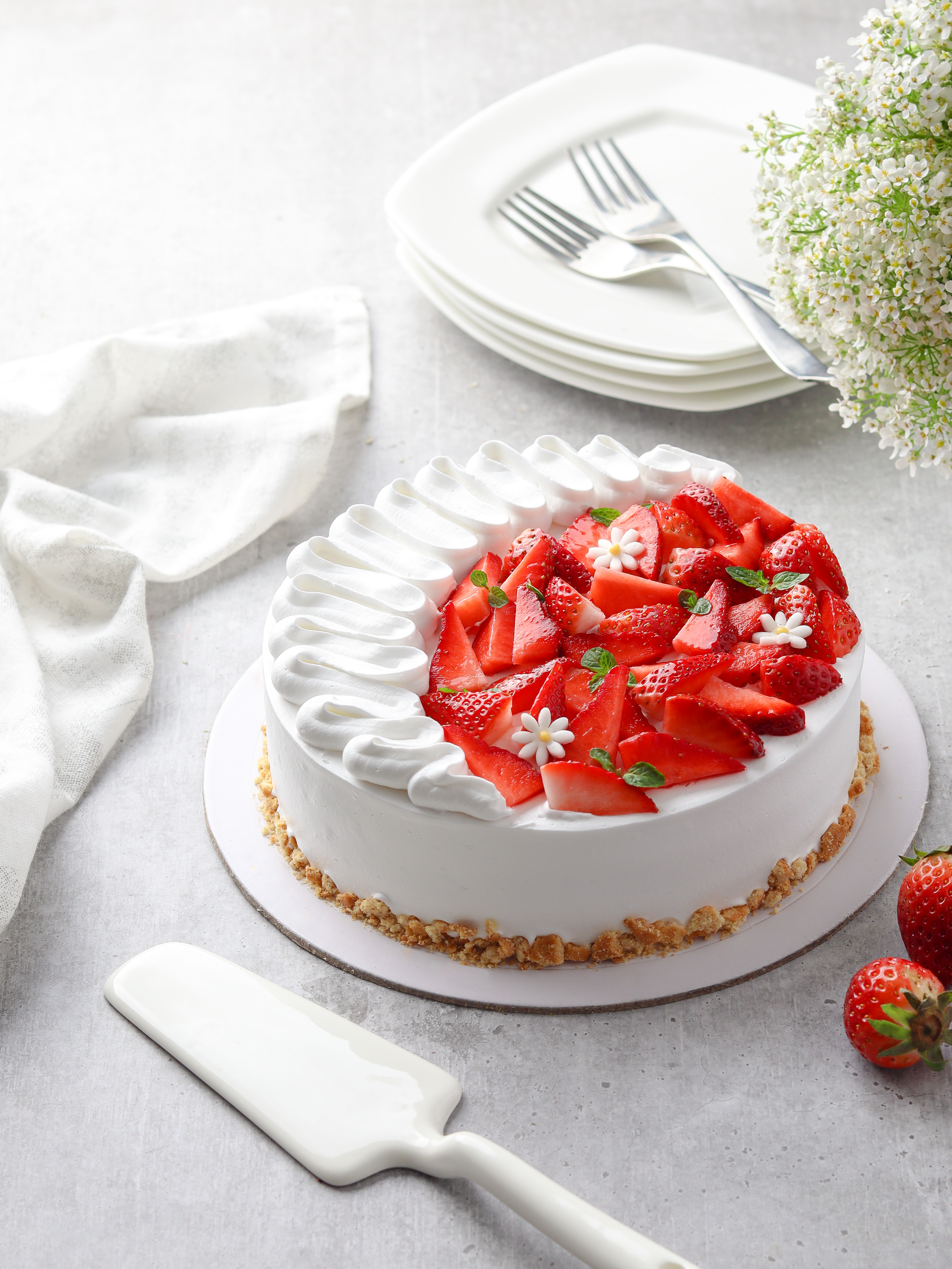 Product photography and styling for a Bakery cafe