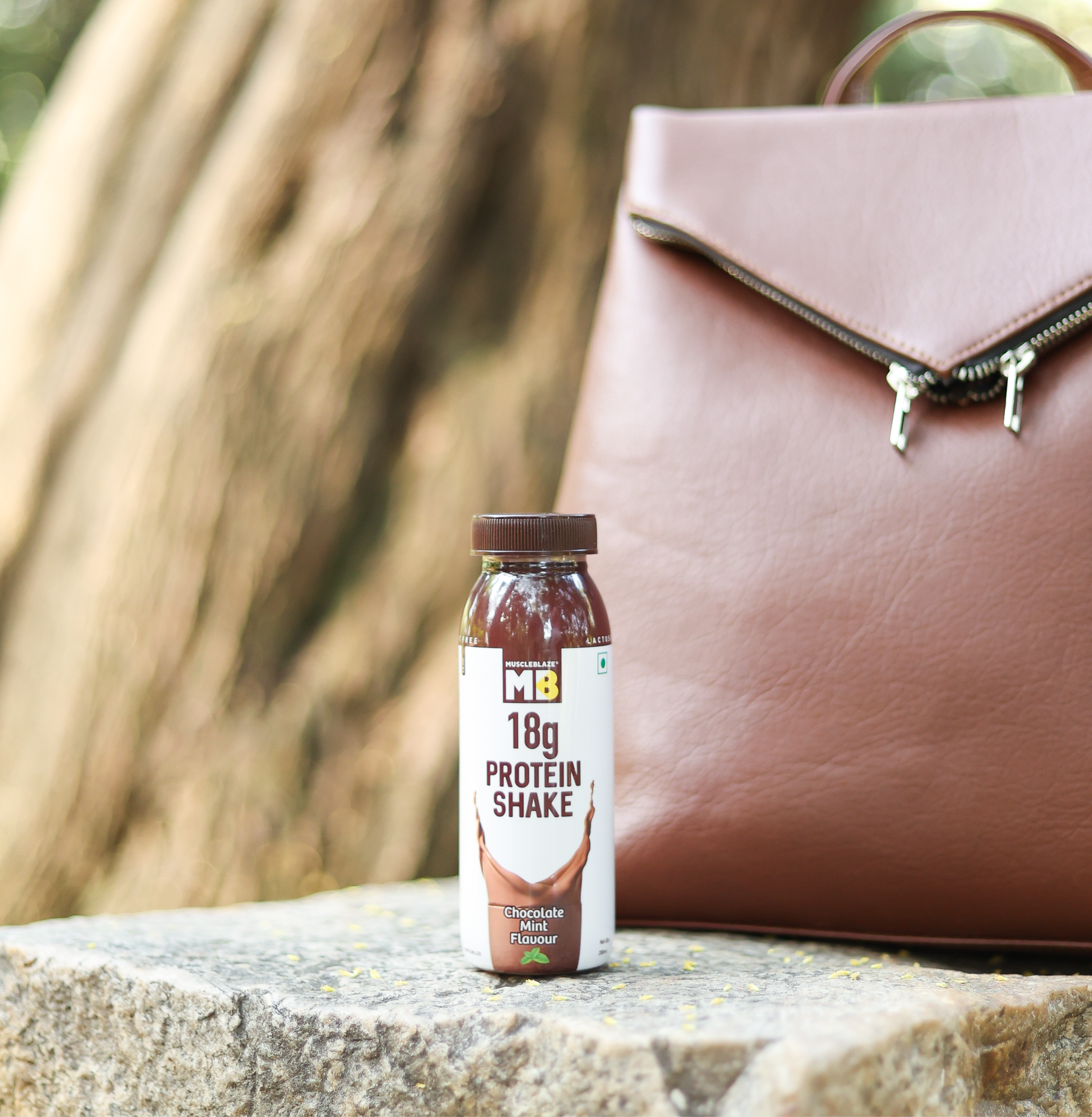 Product photography and styling for MuscleBlaze Protein shake