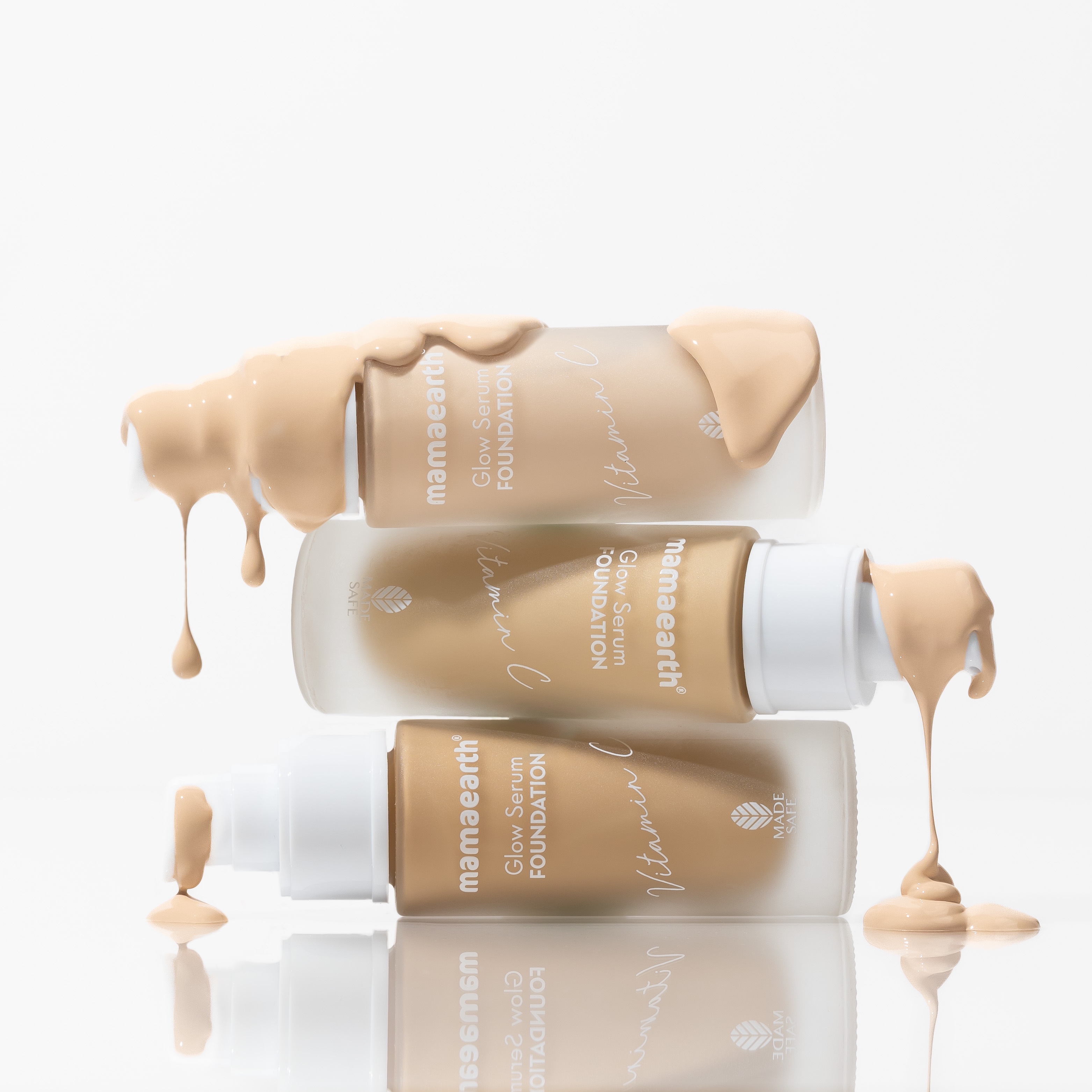 Product photography and styling for Mamaearth Foundation