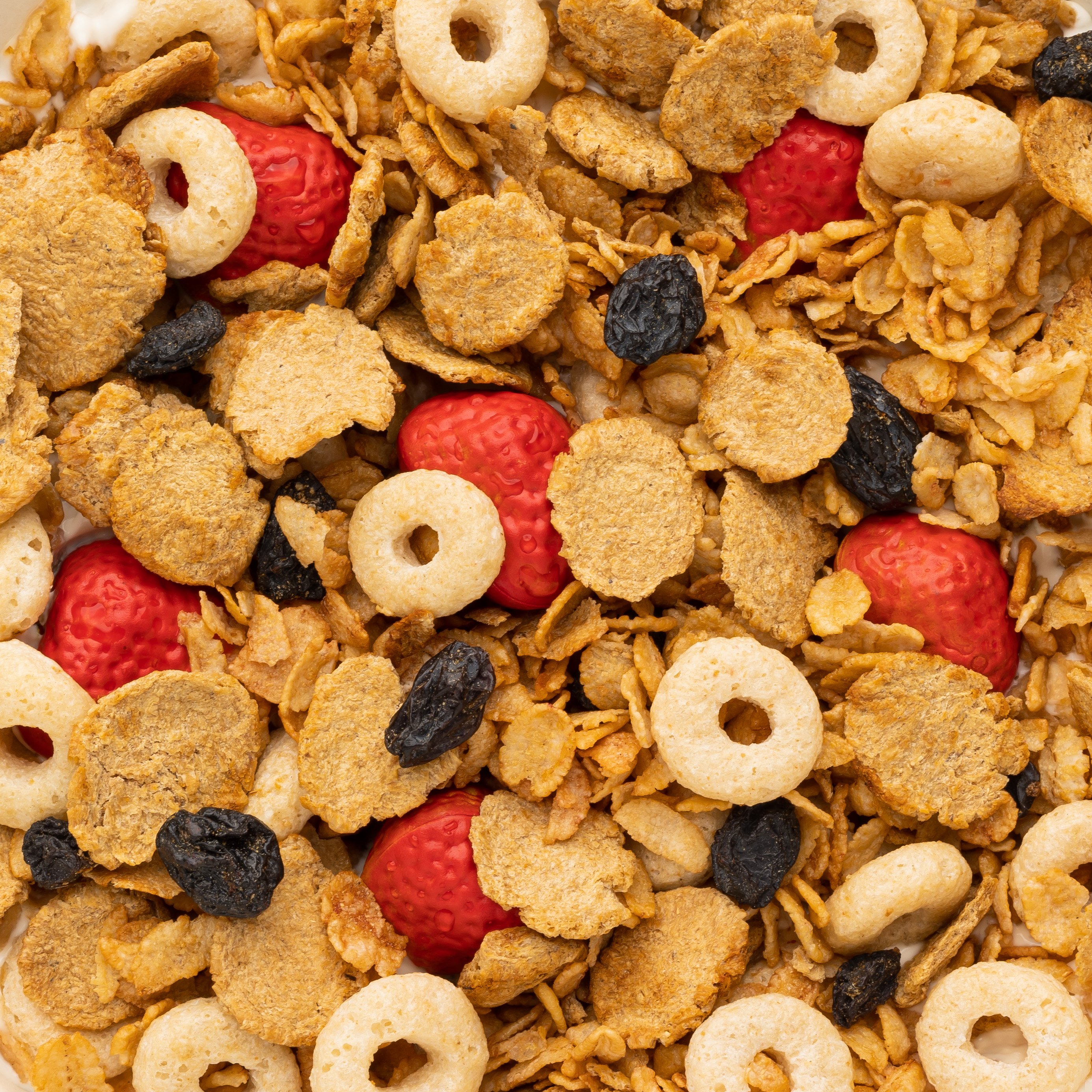 Product photography and styling for MuscleBlaze  cereal packaging shot