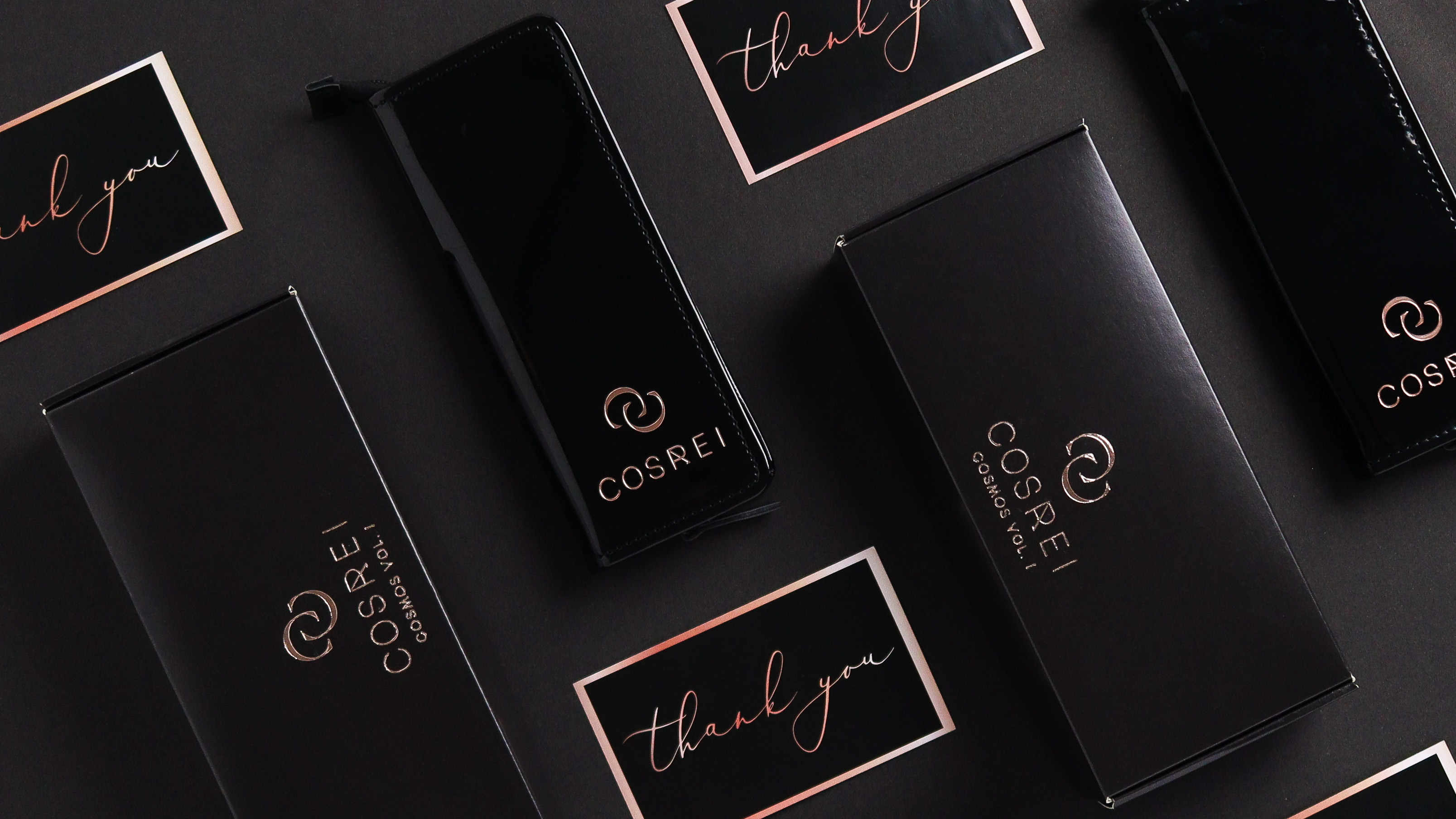 Product photography and styling for Cosrei beauty makeup brush