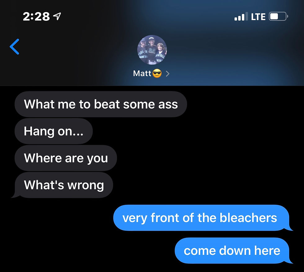 The Loss of My Brother.