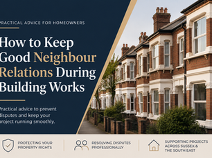 How to Keep Good Neighbour Relations During Building Works