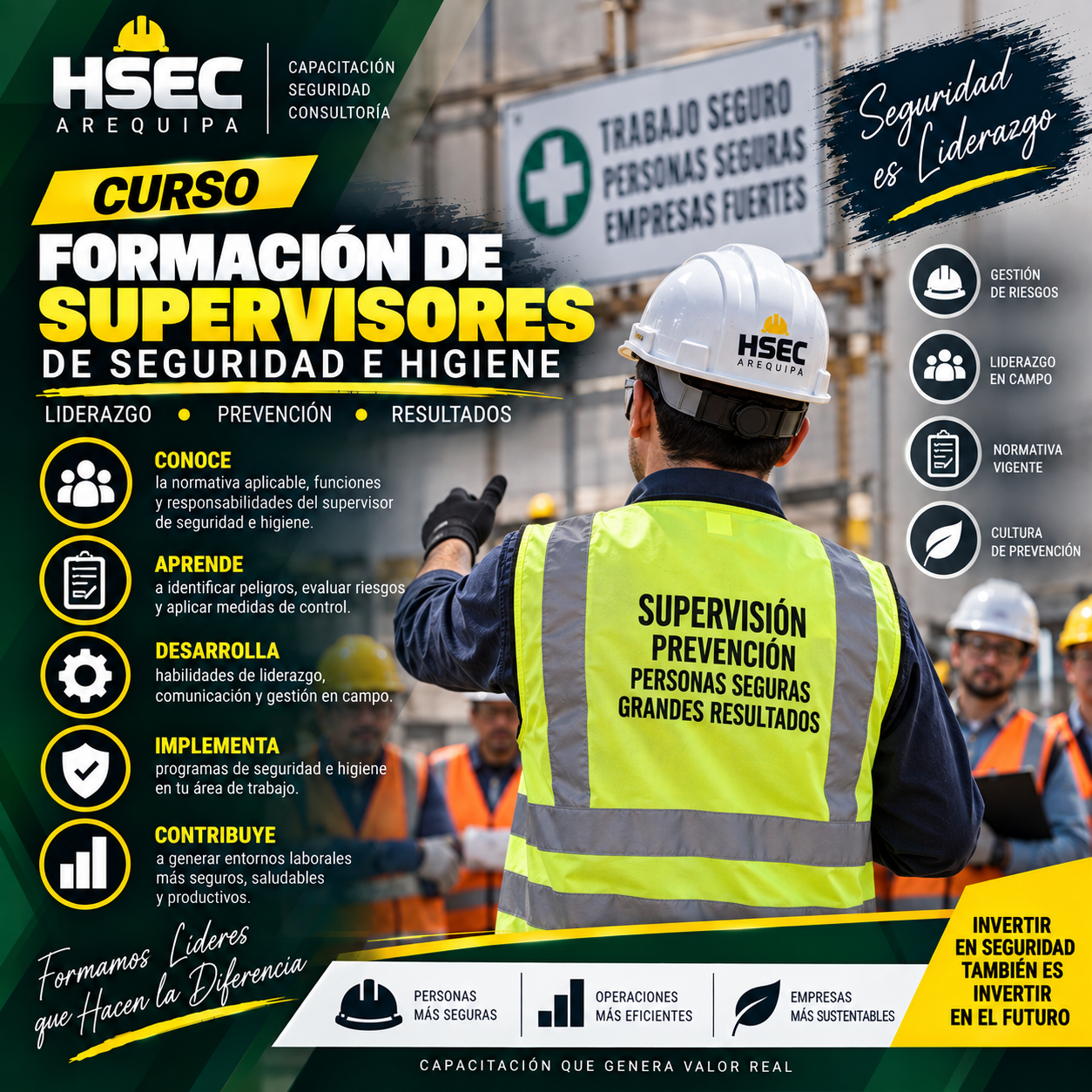 Curso para Formación de Supervisores en Seguridad e Higiene