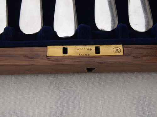 C.ELLIS (1855-1900) 魚料理用フォーク＆ナイフ セット | OIC