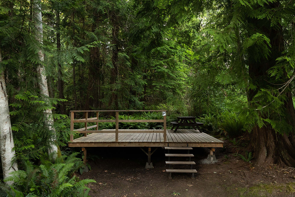 Tent Sites at Gorge Harbour