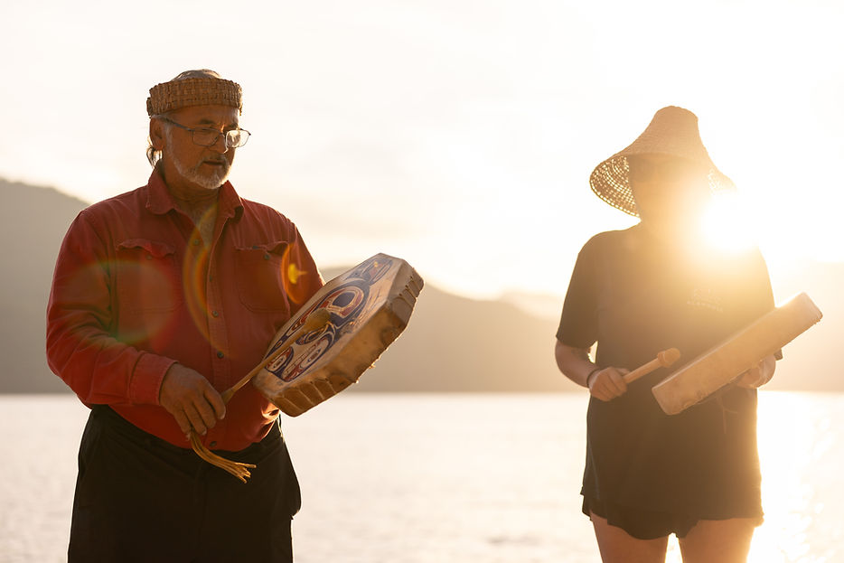 Klahoose Wilderness Resort - traditional welcome song