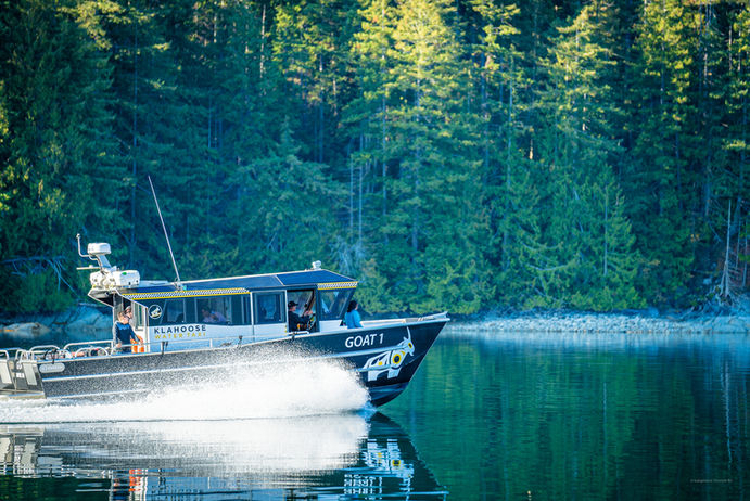 Klahoose Wilderness Resort - Lund boat transfers